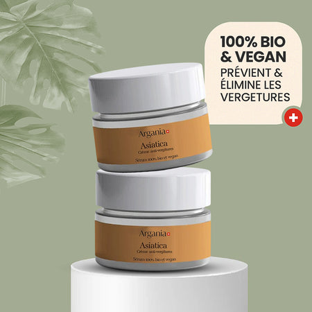 Asiatica® - Crème anti-vergetures 100% bio & vegan - 100g