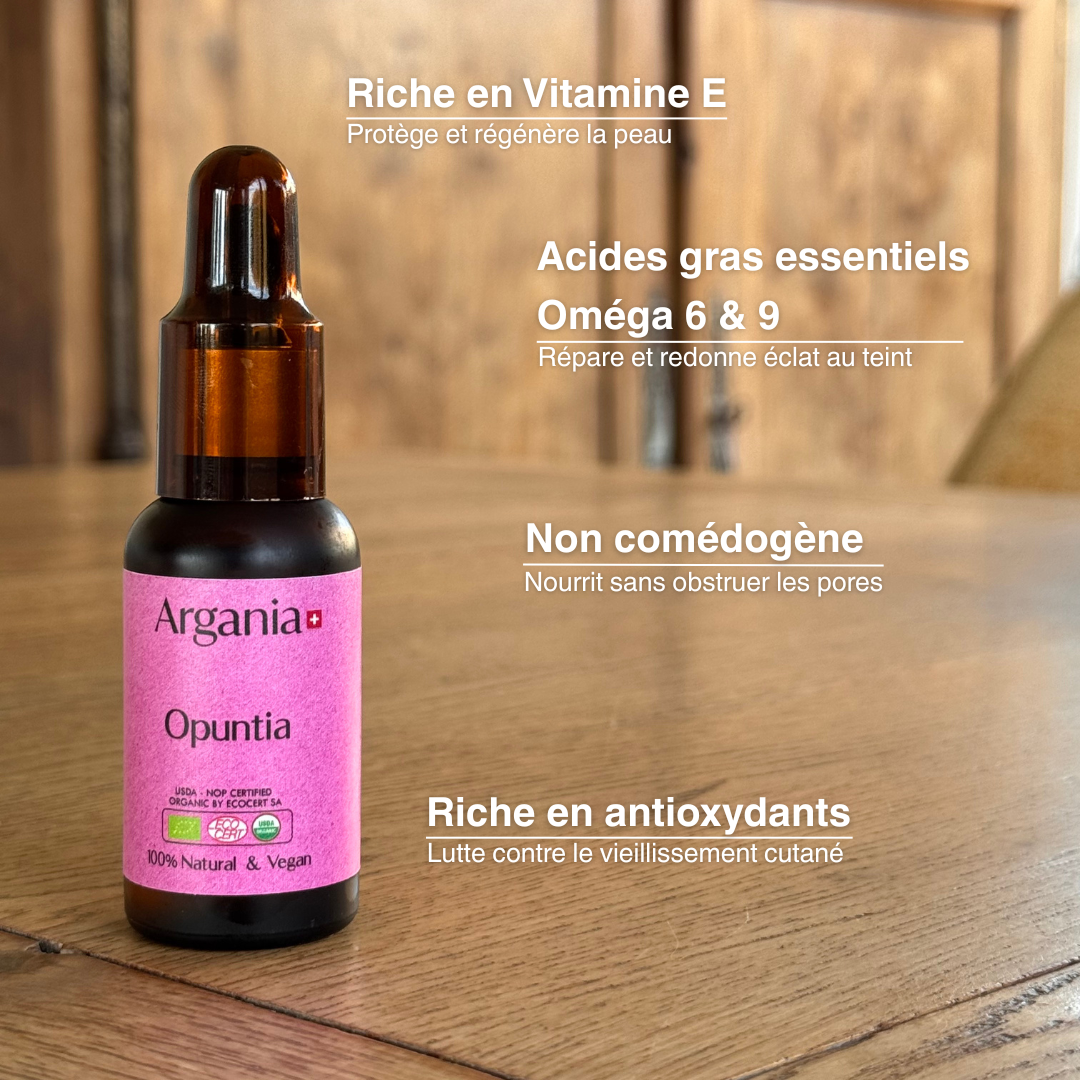 Opuntia® – L'Huile N°1 contre les Rides et les Taches🇨🇭