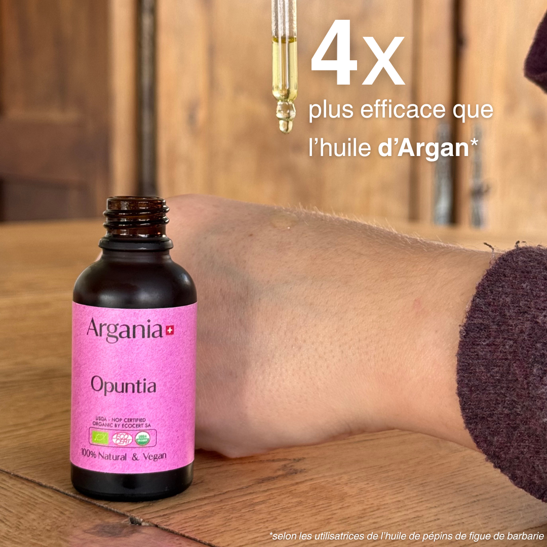 Opuntia® – L'Huile N°1 contre les Rides et les Taches🇨🇭