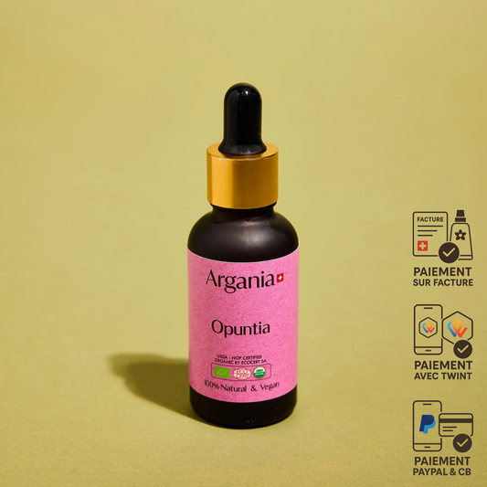 Opuntia® 30ml - Pure prickly pear seed oil, N°1 for wrinkles and Taches🇨🇭