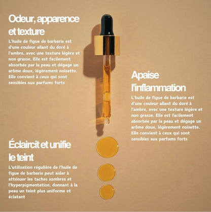 Opuntia® 30ml - Pure prickly pear seed oil, N°1 for wrinkles and Taches🇨🇭