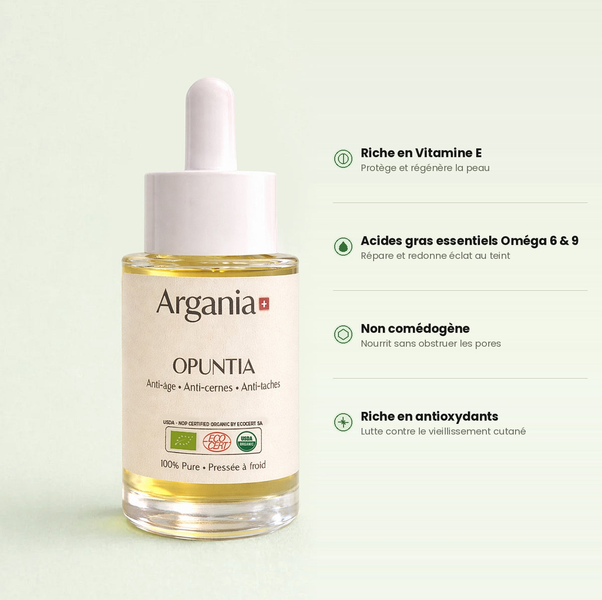 Risultato Opuntia® — pelle liscia e luminosa dopo 28 giorni