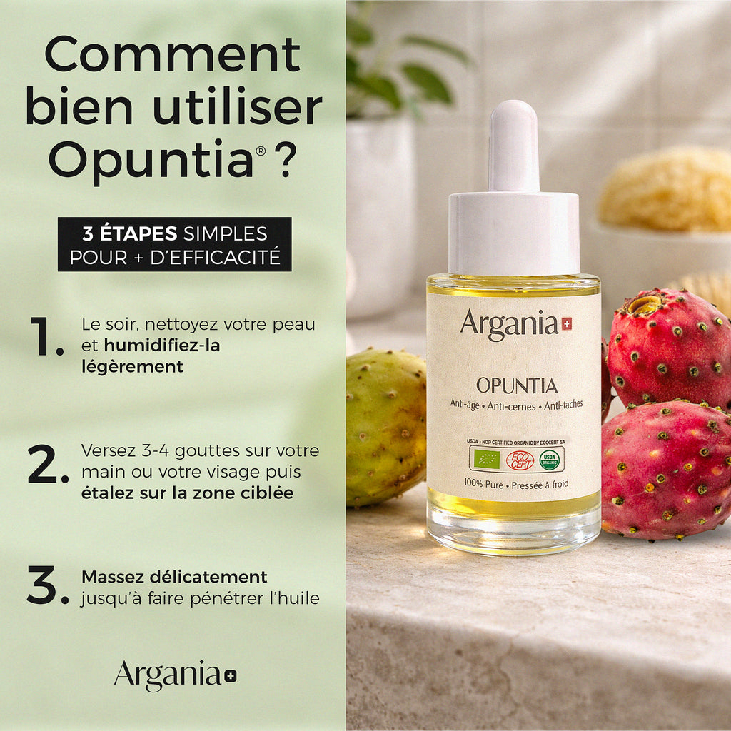 Huile de Pépins de Figue de Barbarie Bio Opuntia® – Anti-Âge