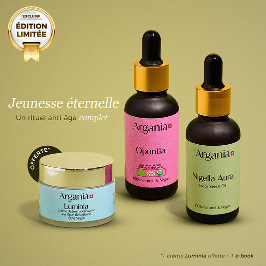 Eternal Youth Ritual Pack: Opuntia + Nigella Aura + Complimentary Luminia Cream 🎁