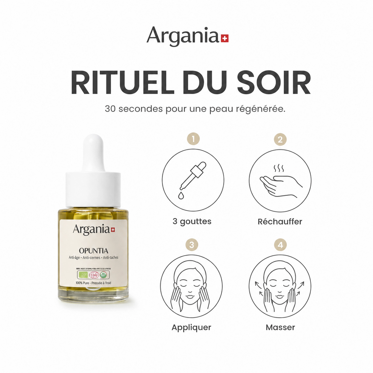 Huile de Pépins de Figue de Barbarie Bio Opuntia® Anti-Âge