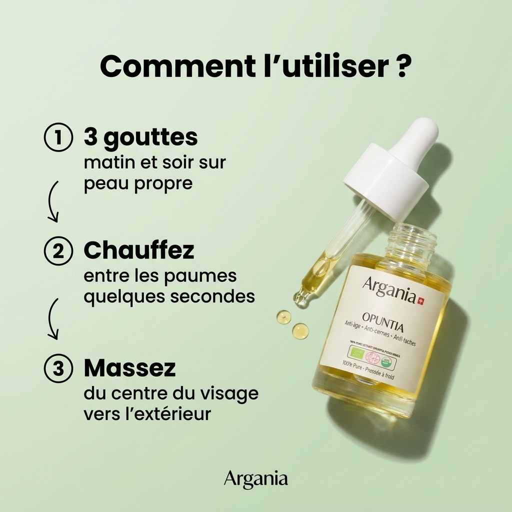 Huile de Pépins de Figue de Barbarie Bio Opuntia® Anti-Âge